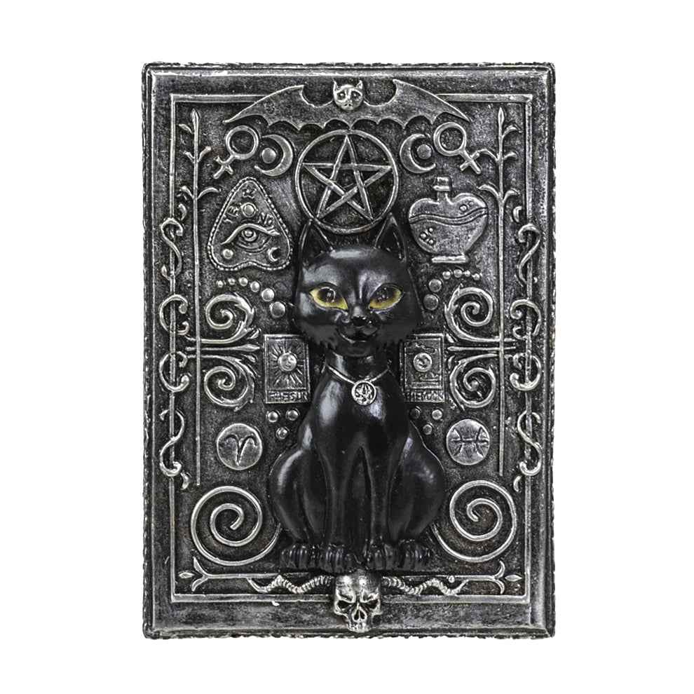 Black Cat Tarot Box | Wood Box | Wiccan Center