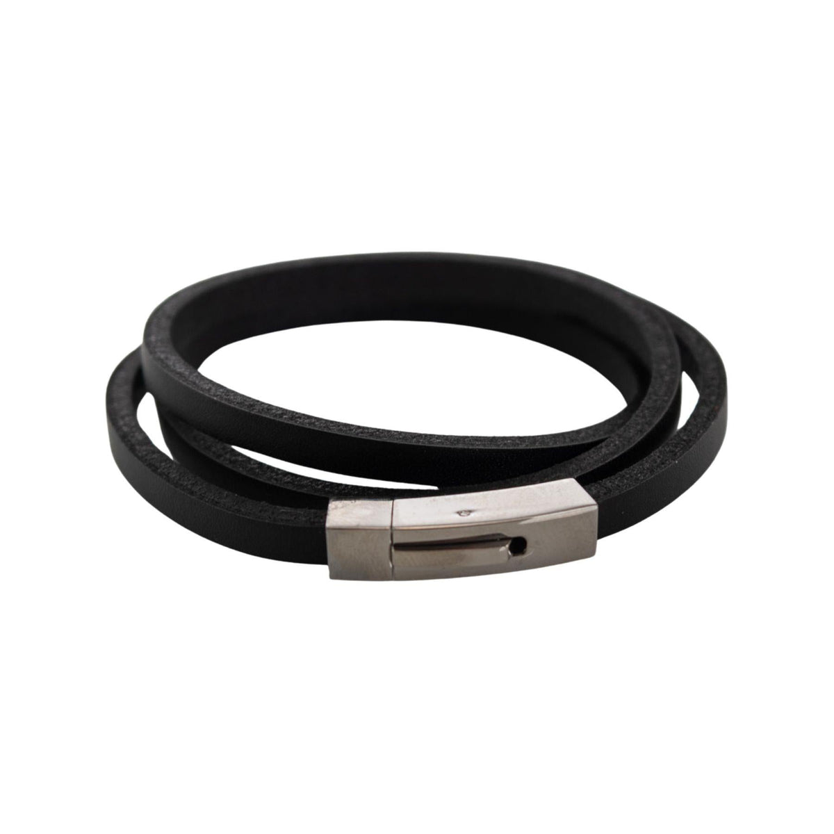 Black Leather Wrap Bracelet | | Wiccan Center