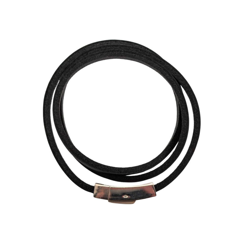 Black Leather Wrap Bracelet | | Wiccan Center