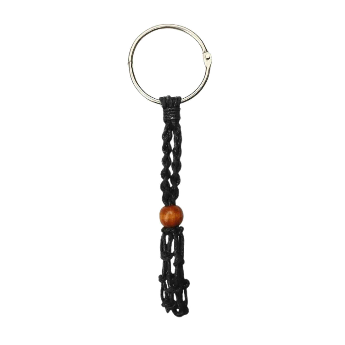Adjustable Macrame Crystal Holder Keychain