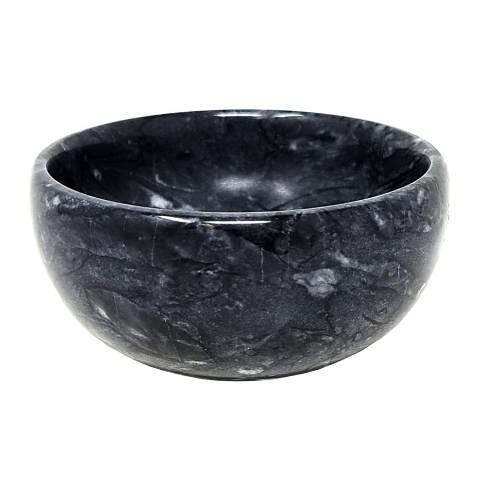 Black Marble Smudge Bowl 4" | Smudge Bowl | Wiccan Center