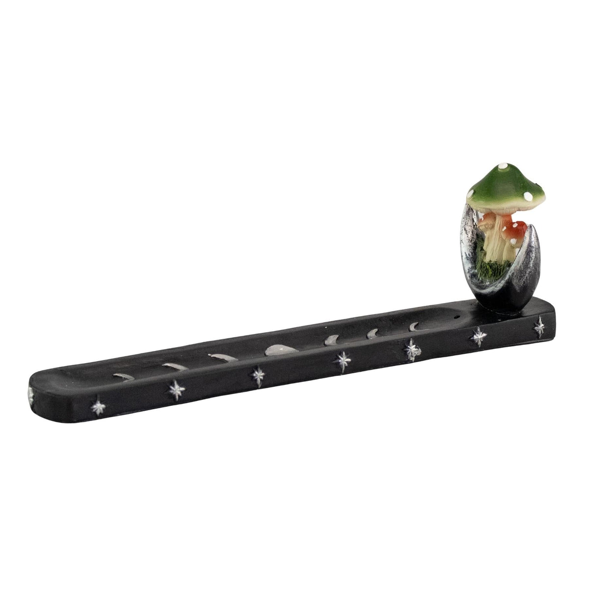 Black Mushroom Incense Burner | | Wiccan Center