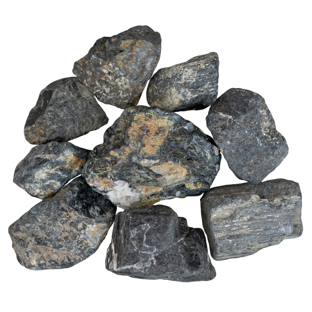 Black Tourmaline Raw 1lb | Rocks & Fossils | Wiccan Center