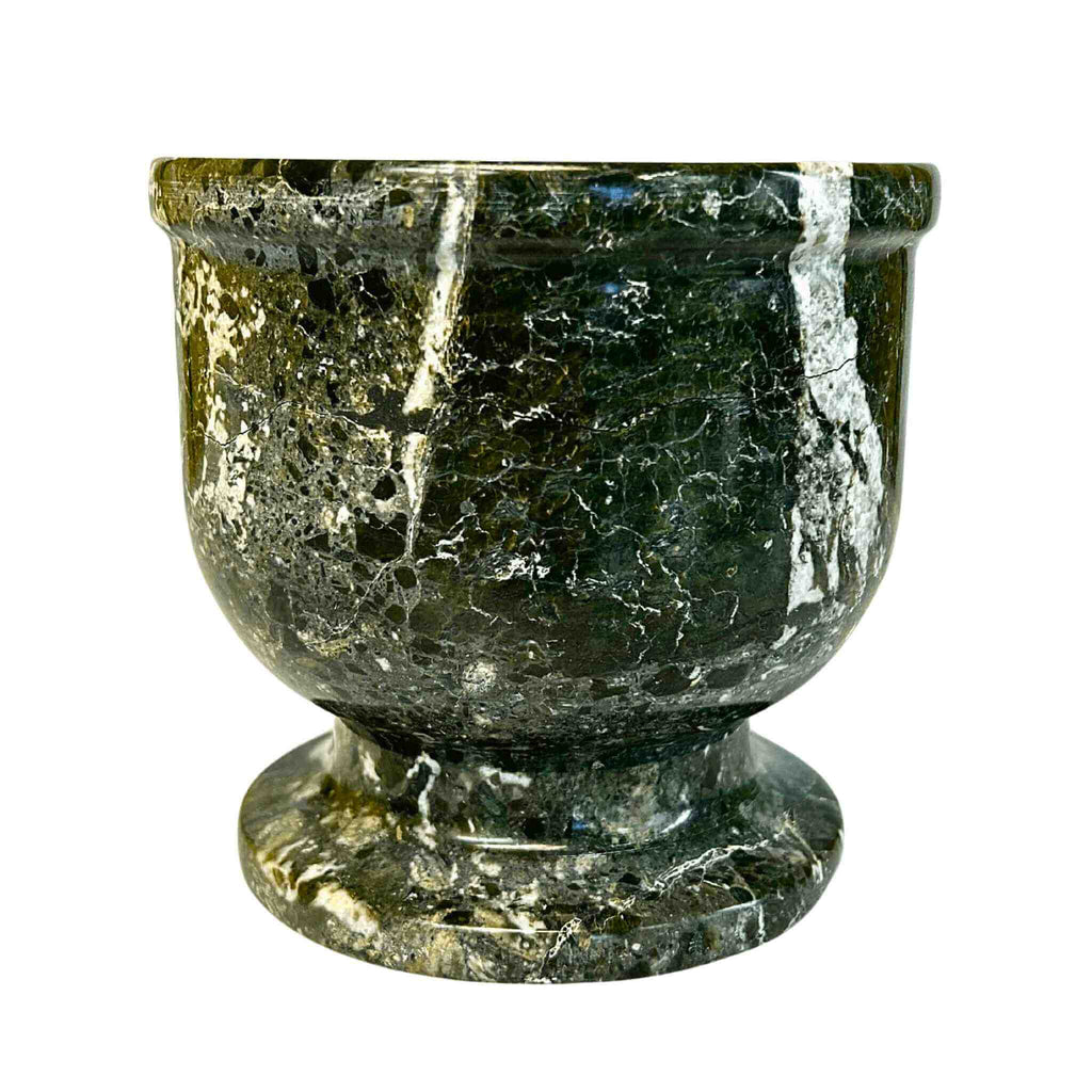 Black Zebra Mortar and Pestle | | Wiccan Center