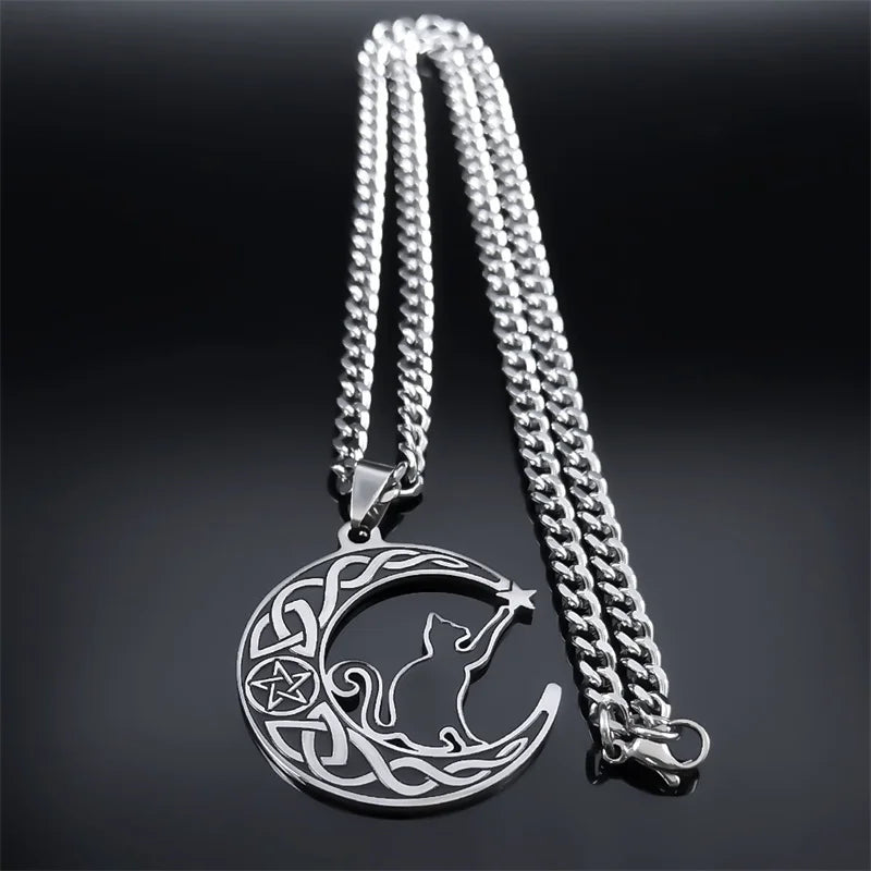 Celtic Moon Design Necklaces | necklace | Wiccan Center