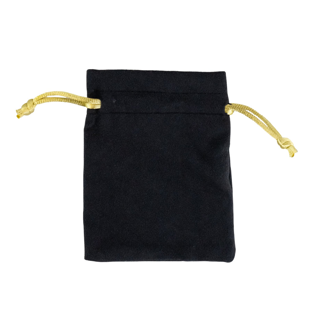 Black & Gold Drawstring Bag | | Wiccan Center