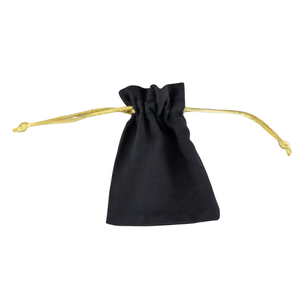 Black & Gold Drawstring Bag | | Wiccan Center