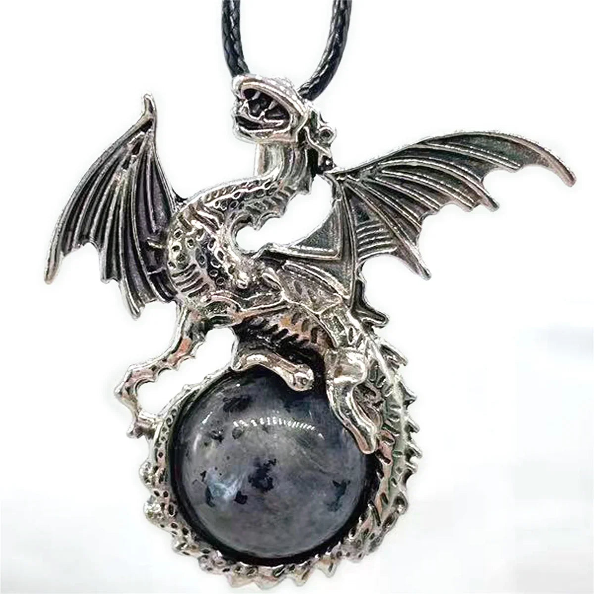 Crystal Circle Dragon Necklaces | necklace | Wiccan Center