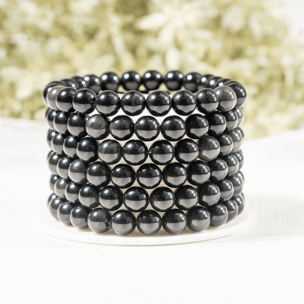 Black Obsidian Bracelet (Transformation and Clearing) | Bracelets | Wiccan Center
