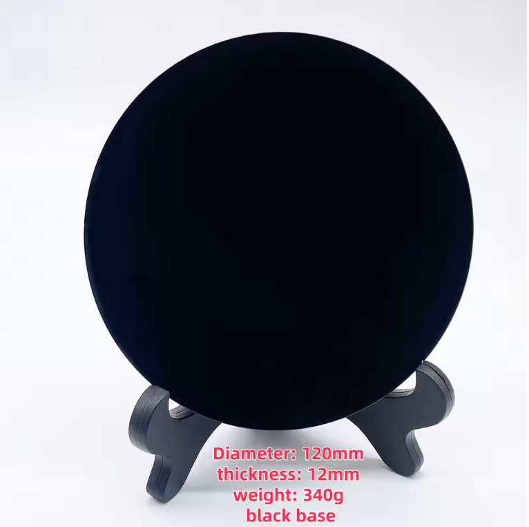Black Obsidian Mirror | Crystals | Wiccan Center