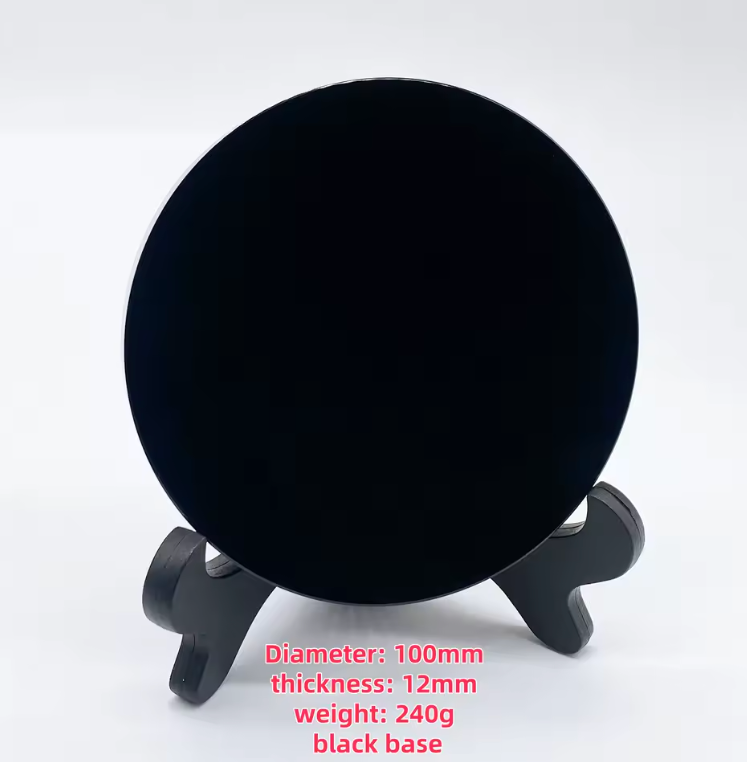 Black Obsidian Mirror | Crystals | Wiccan Center