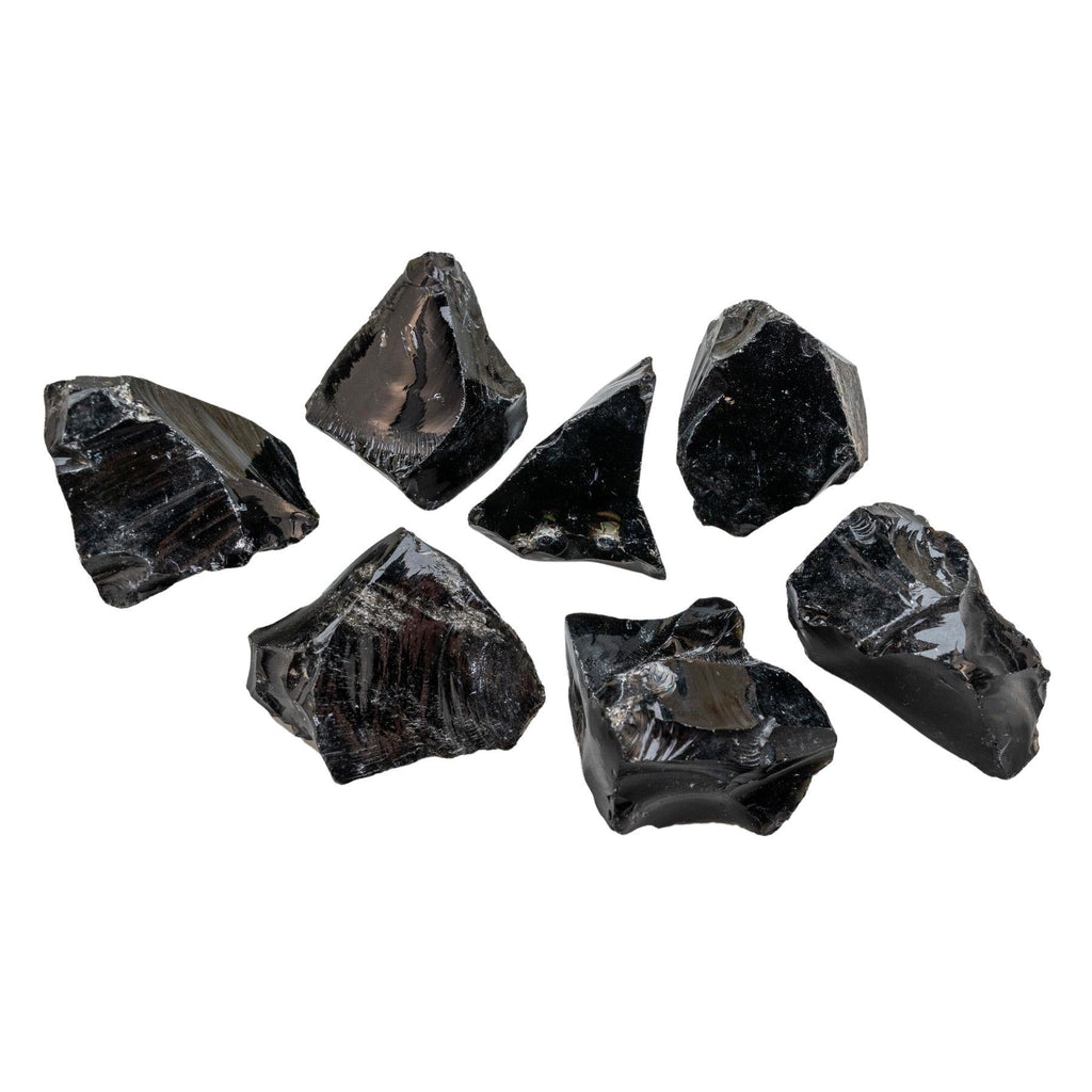 Black Obsidian Raw 1lb | Gemstones | Wiccan Center
