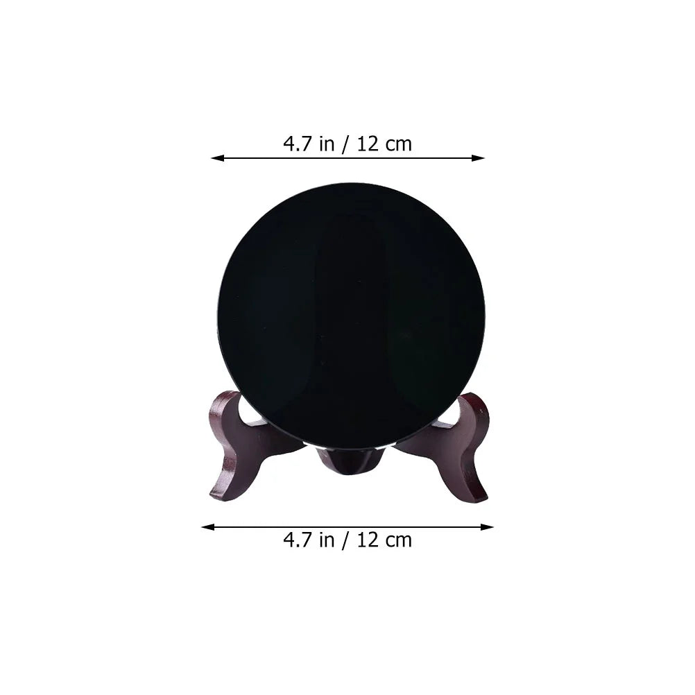 Black Obsidian Mirror | Crystals | Wiccan Center