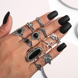 Bohemian Witchy Trendy Ring Sets | rings | Wiccan Center