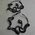 Snake Hoop Earrings | earrings | Wiccan Center