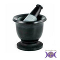 Black Soapstone Mortar & Pestle | Mortar & Pestle | Wiccan Center