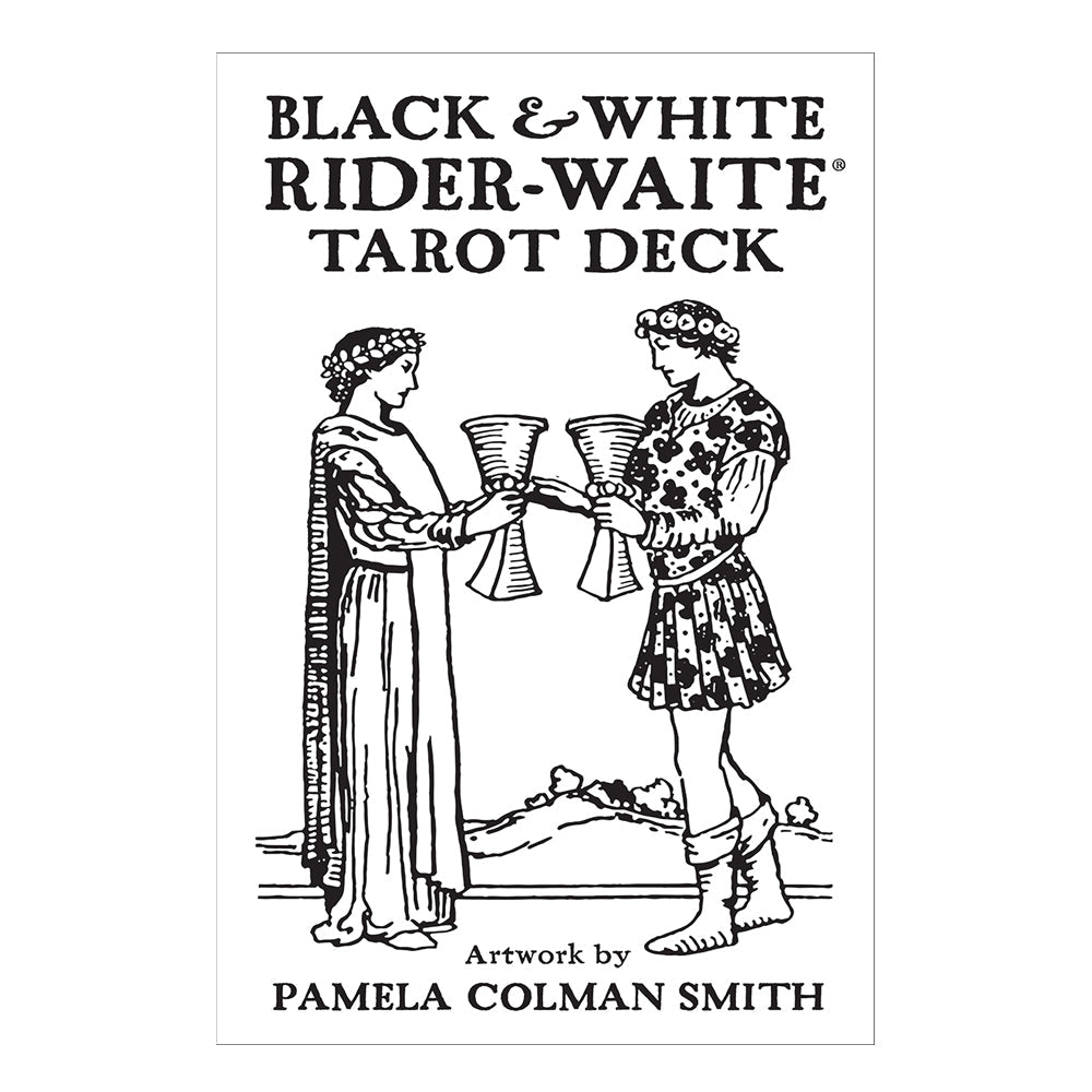 Black & White Rider-Waite® Tarot Deck | Tarot Cards | Wiccan Center