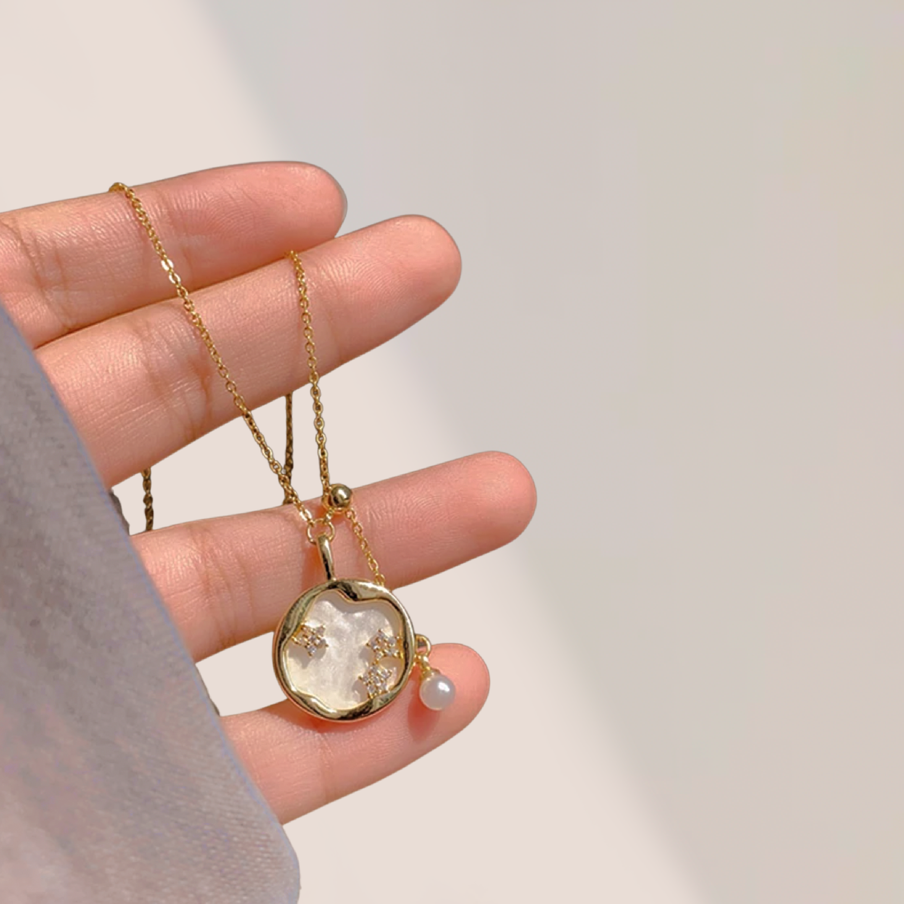 The Ocean Pearl Necklace