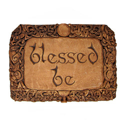 Blessed Be Plaque | Figurine | Wiccan Center
