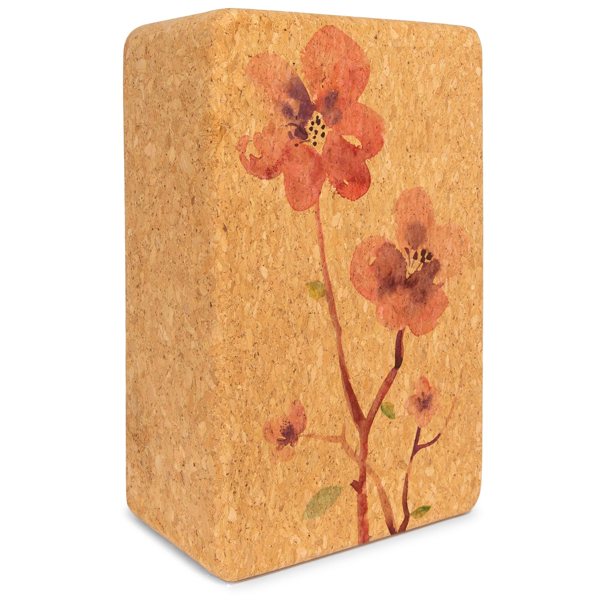 Blossom Cork Yoga Block | Yoga & Pilates Blocks | Wiccan Center