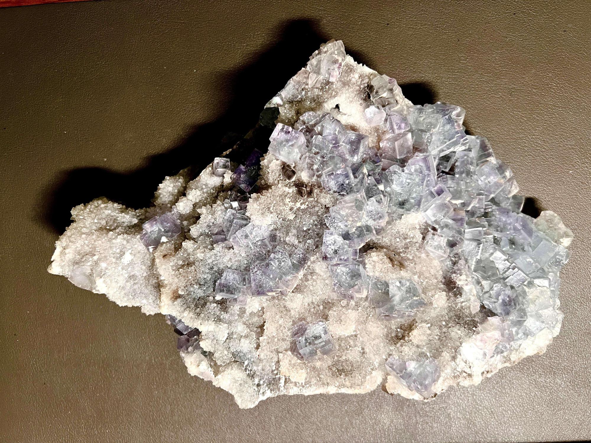 Blue Fluorite XL Sugar Cube Cluster 5.5 lbs