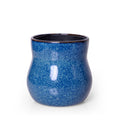 Ceramic Plant Pot with Rubber Liner - River Blue | Indoor Plant Pot | Wiccan Center