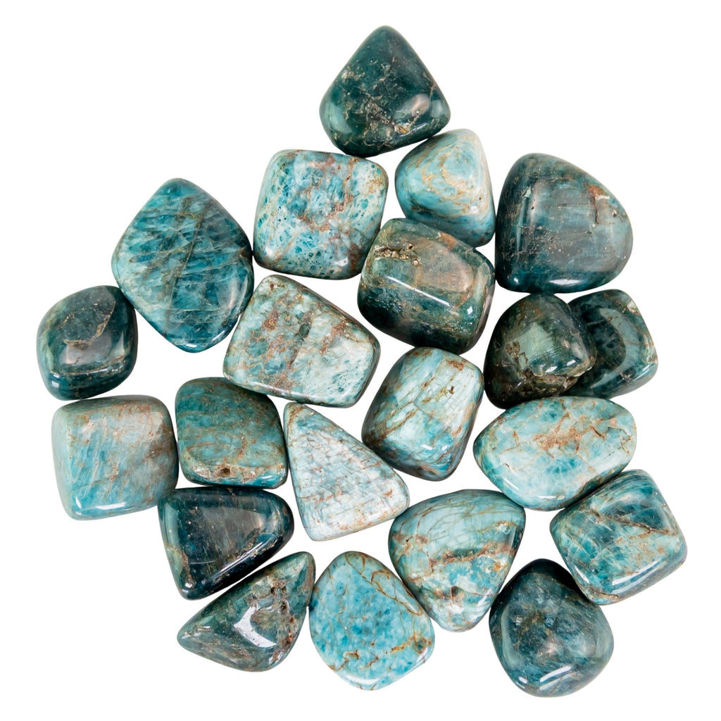 Blue Apatite Tumbled 1lb | Crystals | Wiccan Center