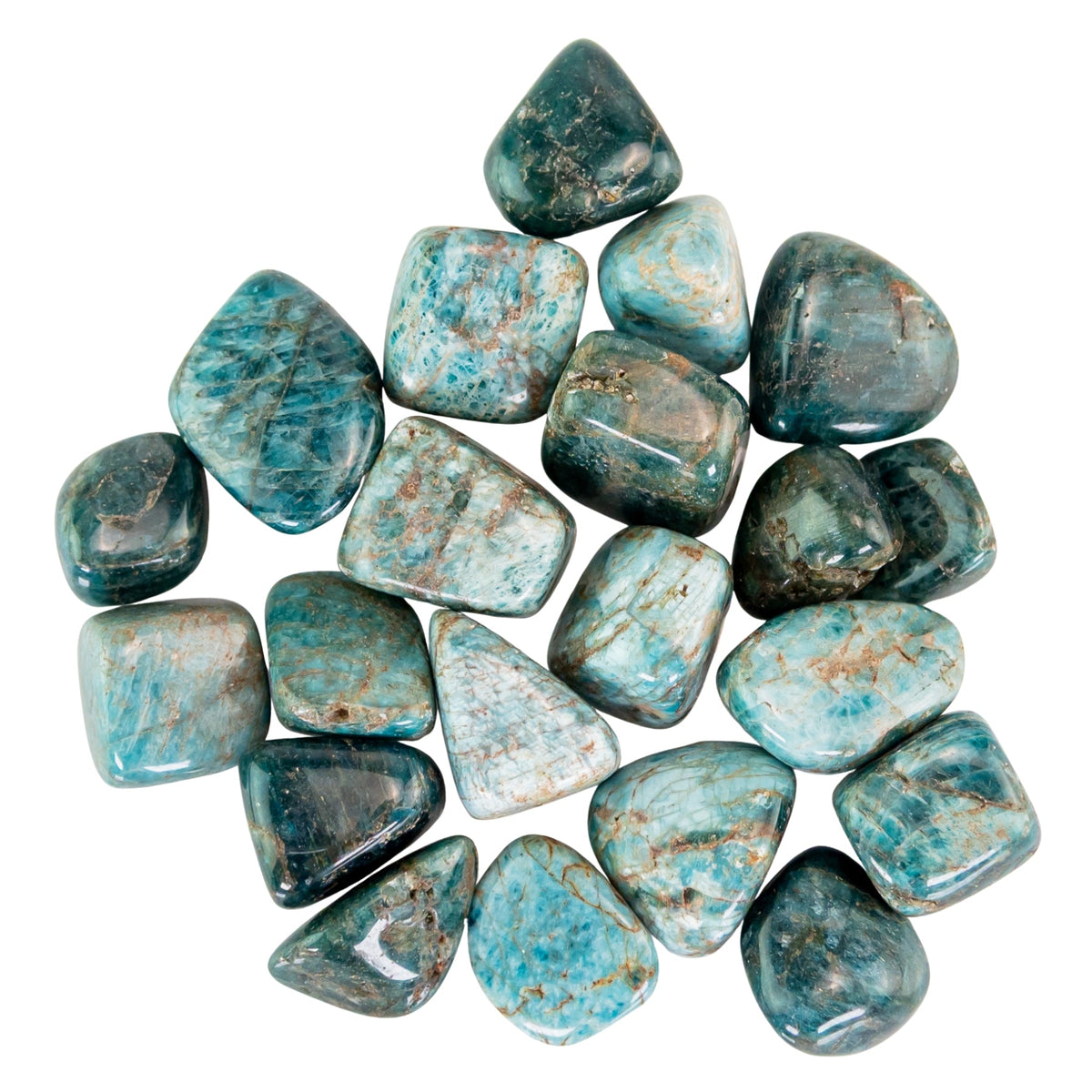 Blue Apatite Tumbled 1lb | Crystals | Wiccan Center