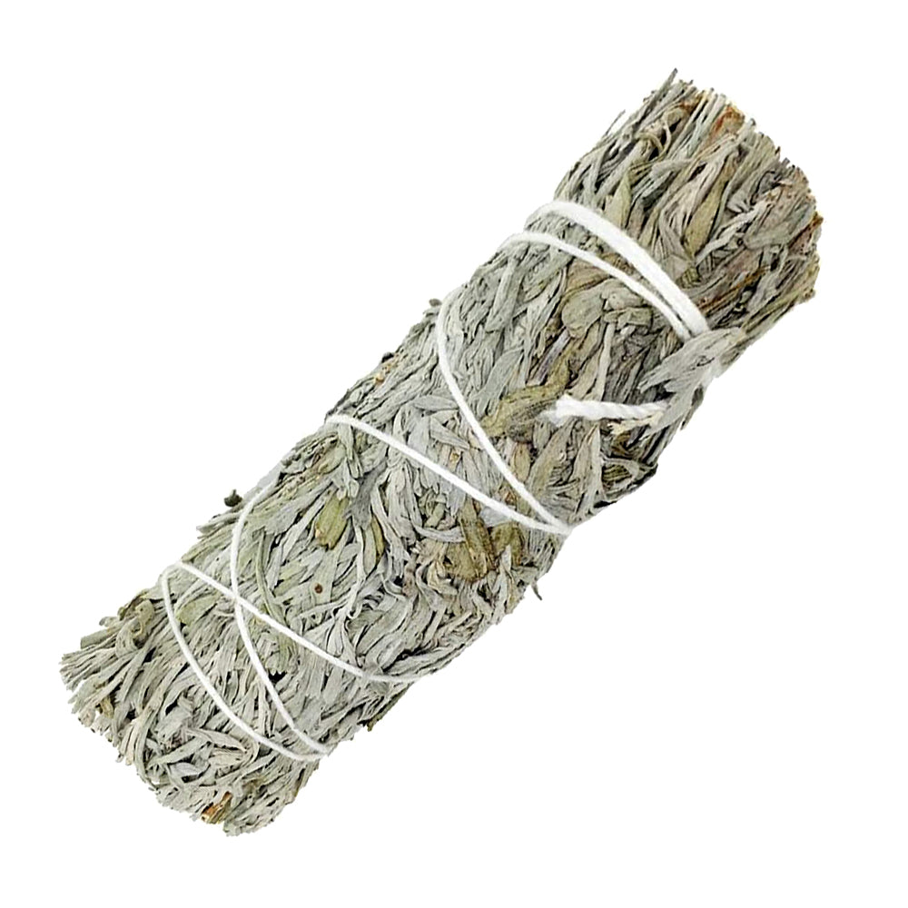 Blue Sage Smudge Stick 3-4" | smudge sticks | Wiccan Center