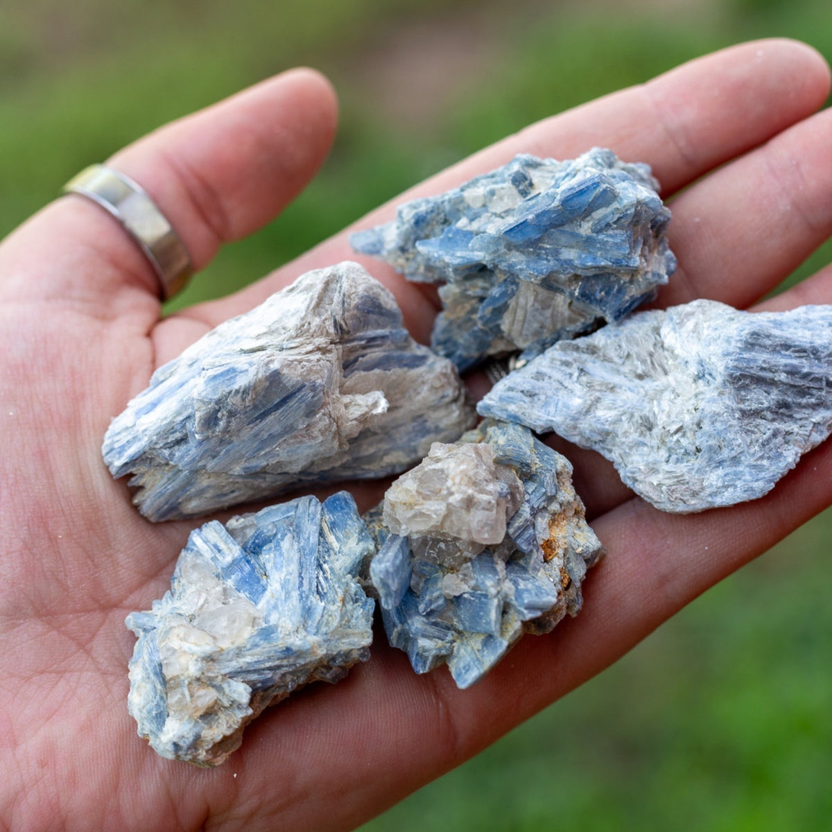 Blue Kyanite In Matrix Raw 1lb | Crystals | Wiccan Center