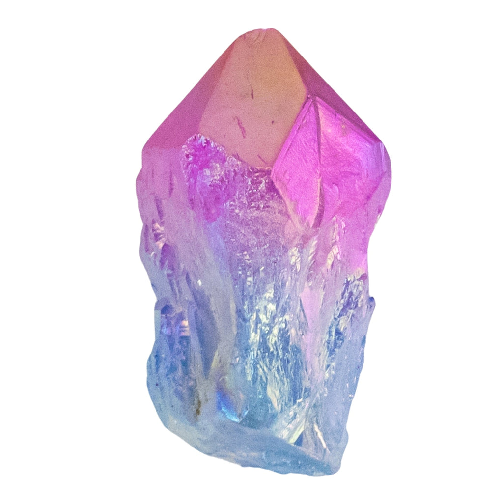 Blue & Pink Aura Quartz Point 1lb | | Wiccan Center