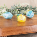 Blue & Yellow Aura Quartz Point 1lb | | Wiccan Center