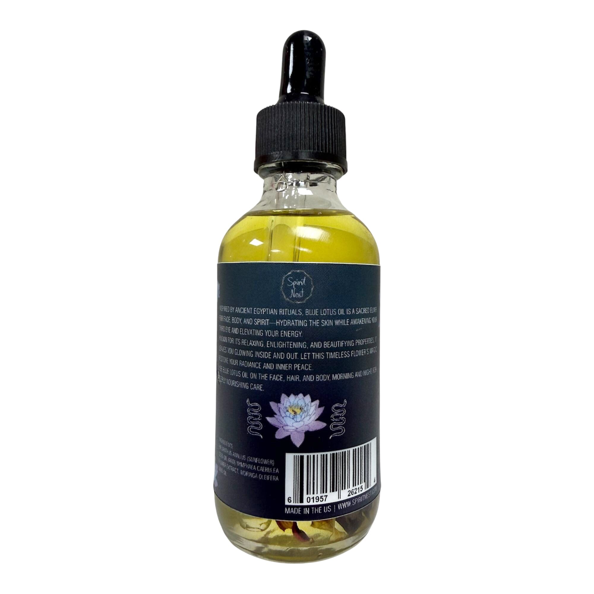 Blue Lotus Ritual Face Oil | Sacred Egyptian Elixir for Glow & Spiritual Awakening 🩵🌿