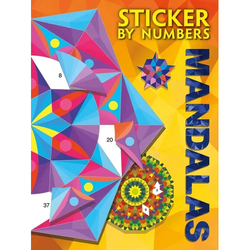 Sticker by Numbers: Mandalas: Create Amazing 3-D Pictures - Paperback | Books | Wiccan Center