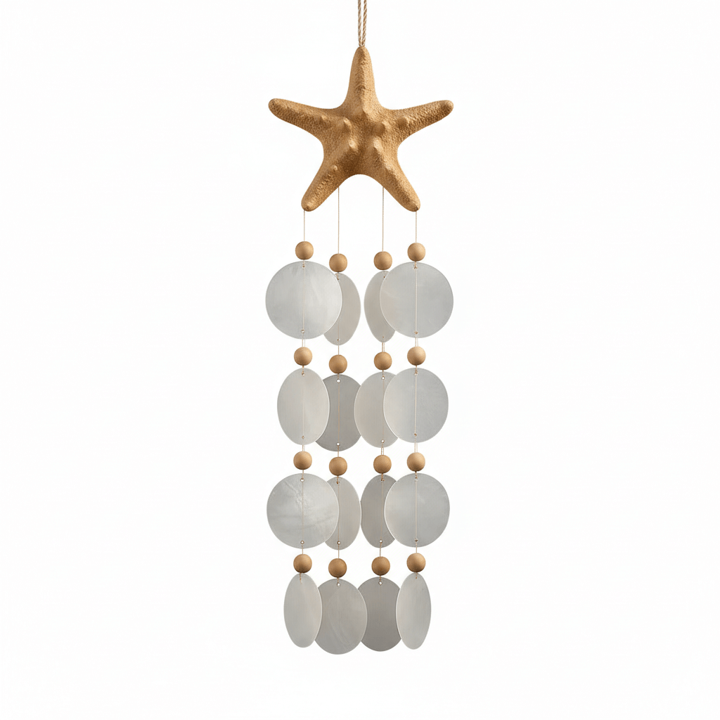 Bohemian Home decor wind chime Seashell Wind Chimes for Outside