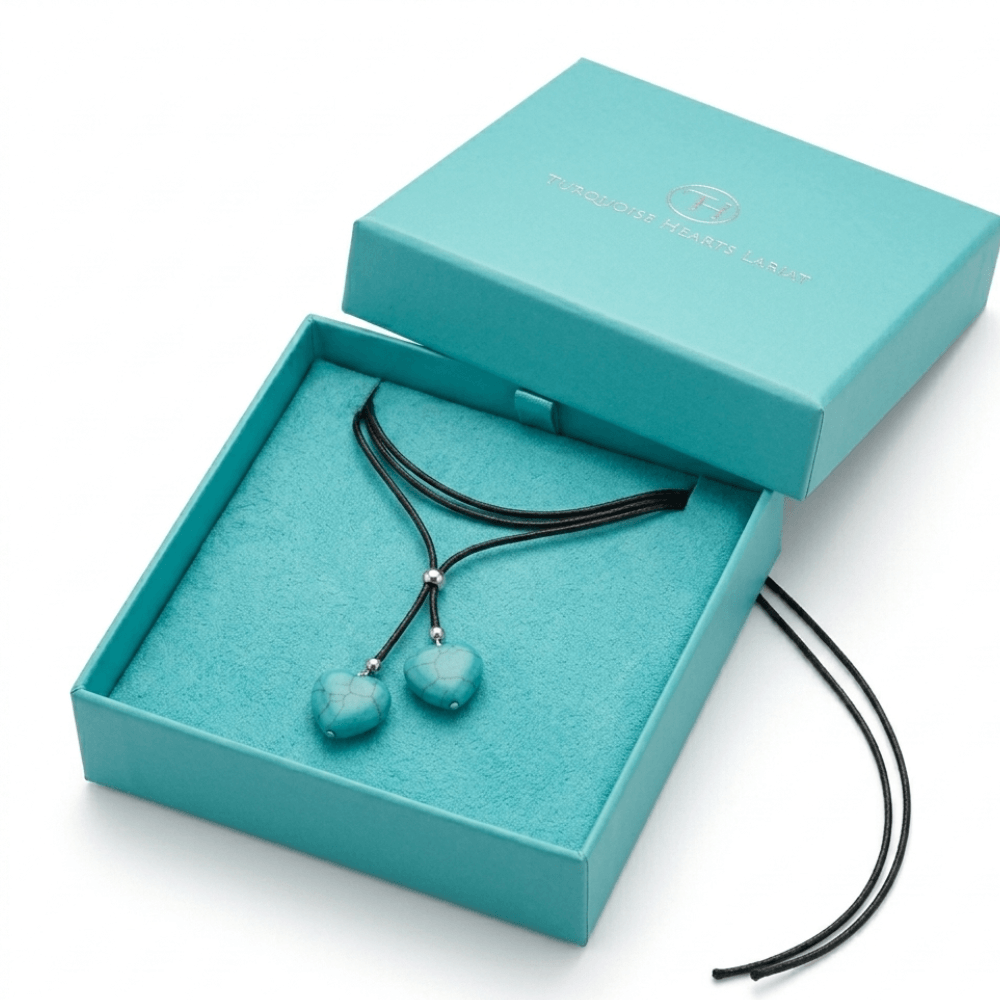 Boho Turquoise Double Layer necklace Rope Necklace for Women