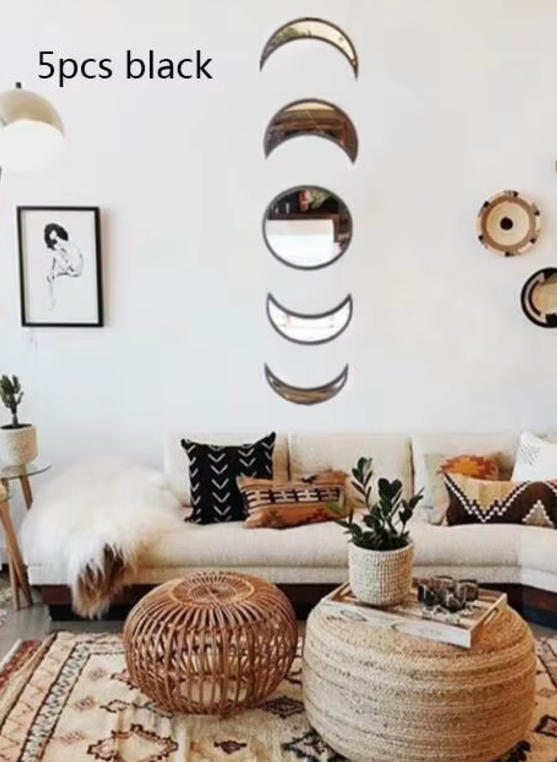 Moon Phase Wall Mirrors | Home Decor | Wiccan Center