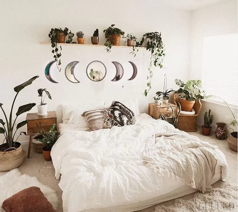 Moon Phase Wall Mirrors | Home Decor | Wiccan Center