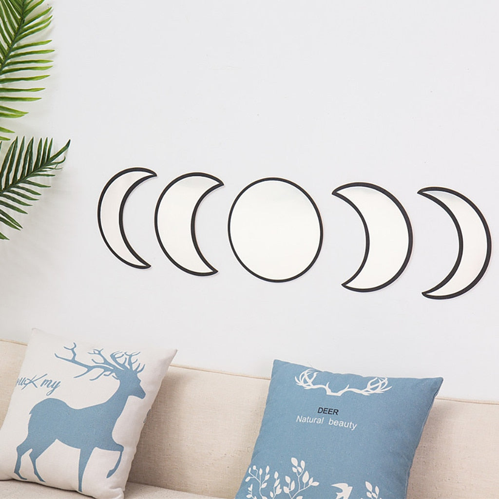 Moon Phase Wall Mirrors | Home Decor | Wiccan Center