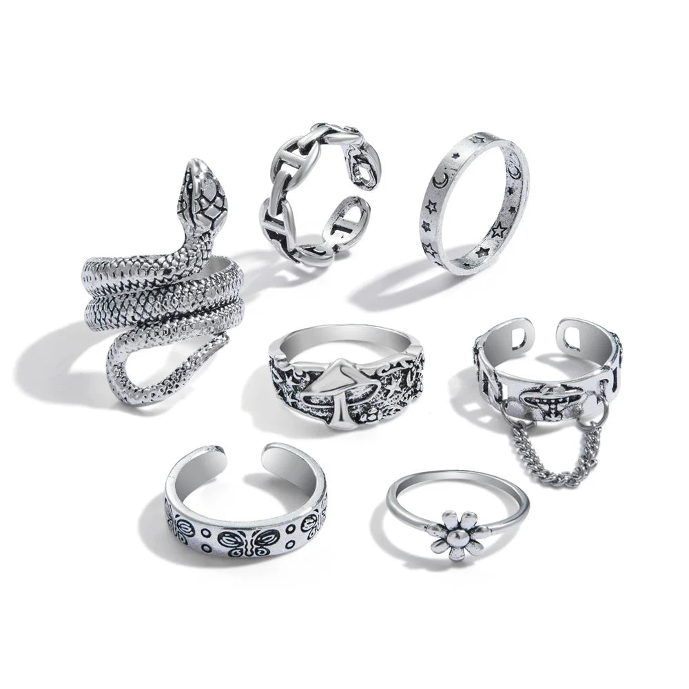 Witchy Ring Sets | rings | Wiccan Center