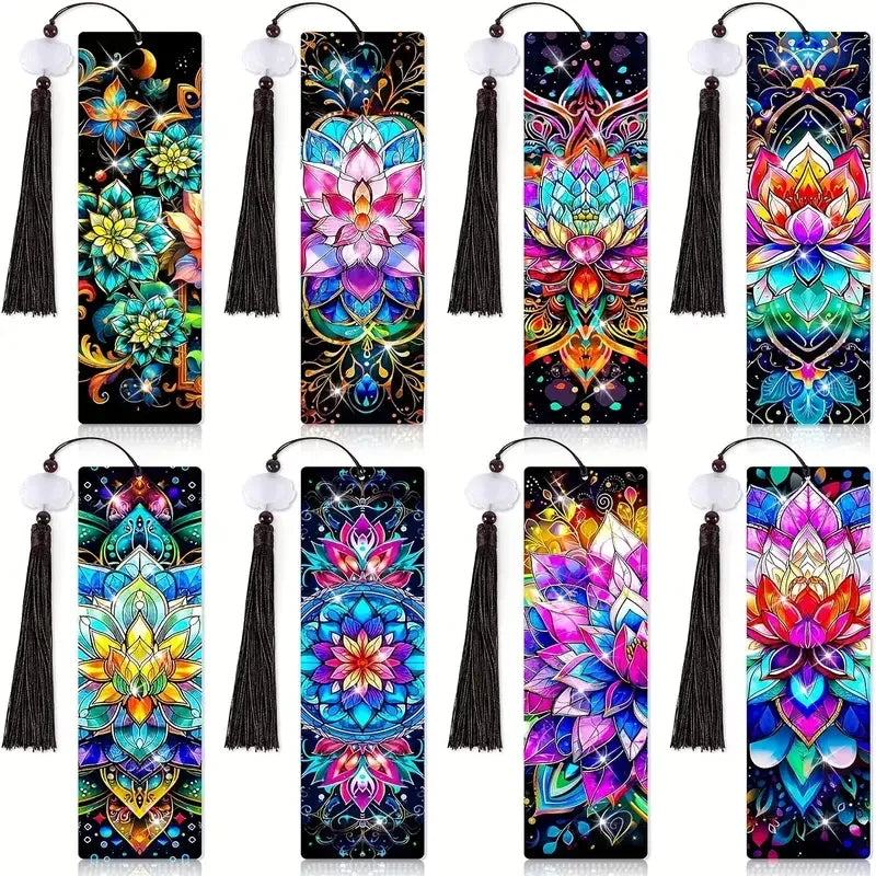 Mandala Diamond Art Bookmarks
