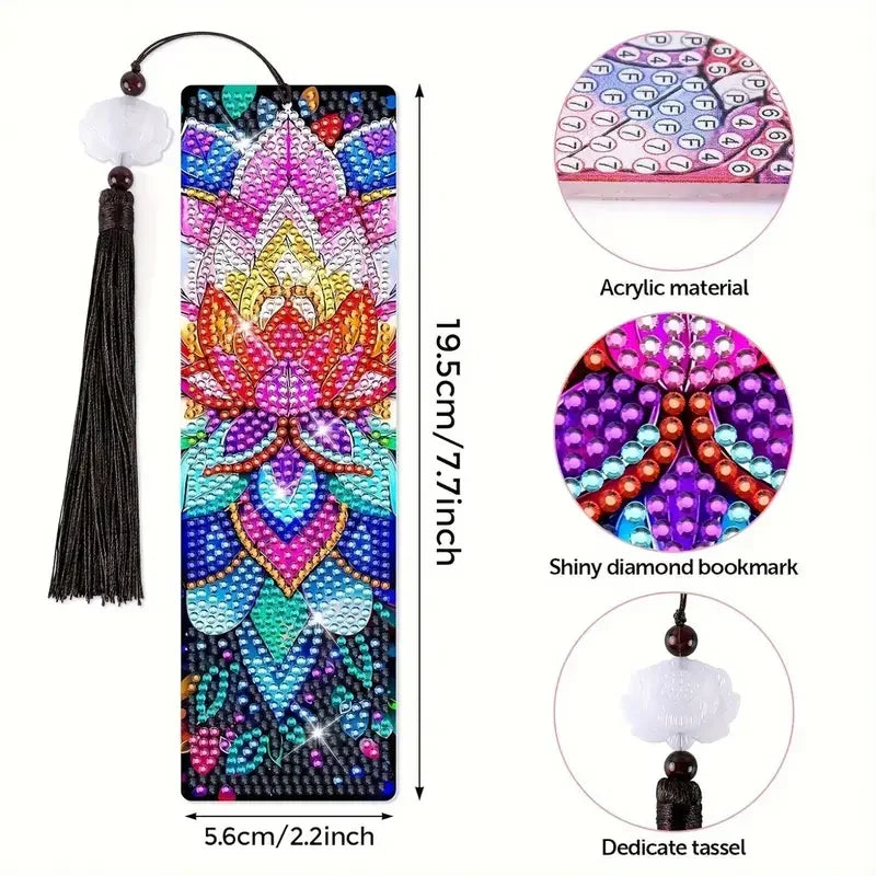 Mandala Diamond Art Bookmarks