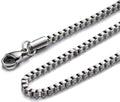 Box Chain 20" Stainless Steel 2mm | Chains | Wiccan Center