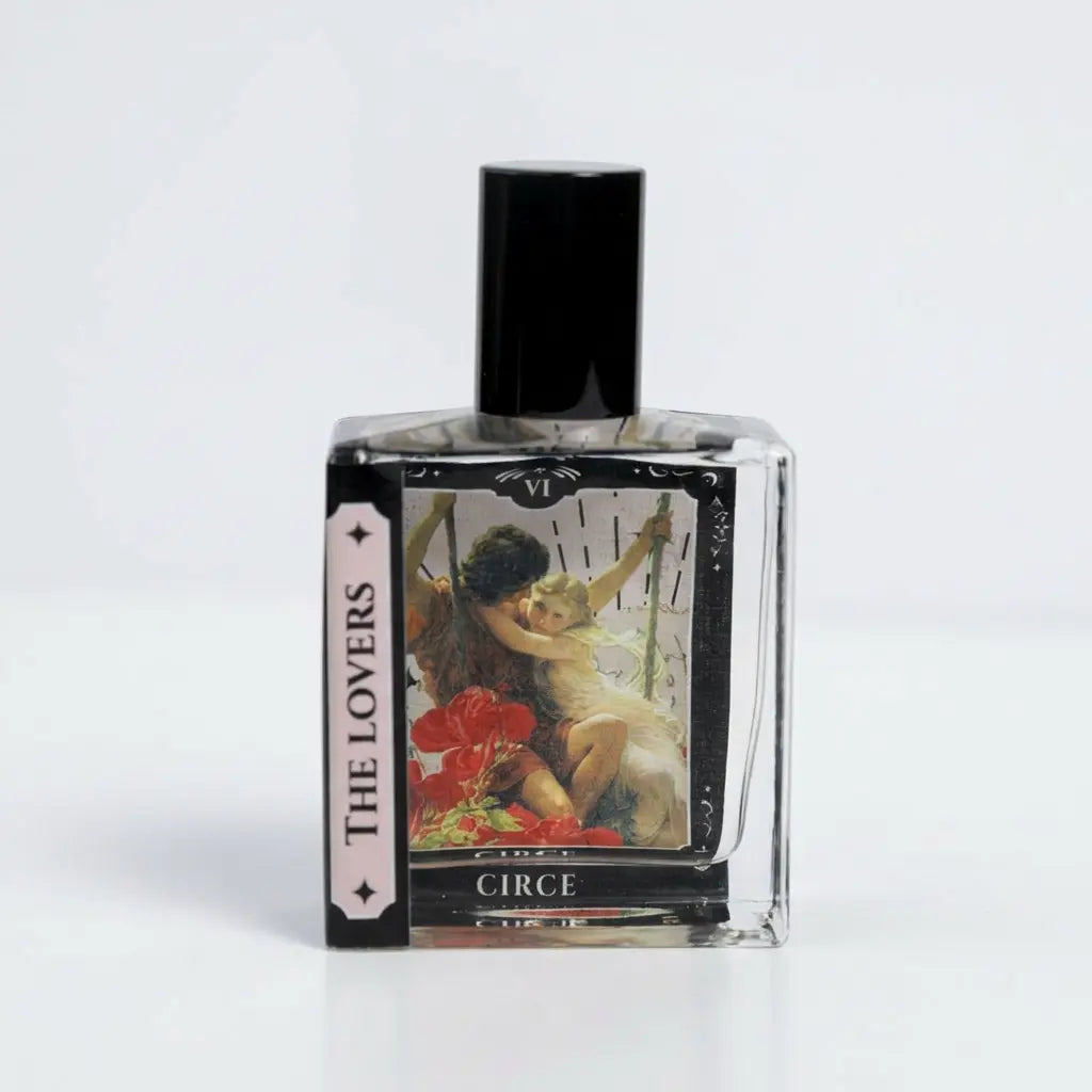 The Lovers Tarot Perfume Oil - 1.7 oz Roller | Wood, Freesia & Red Plum | | Wiccan Center