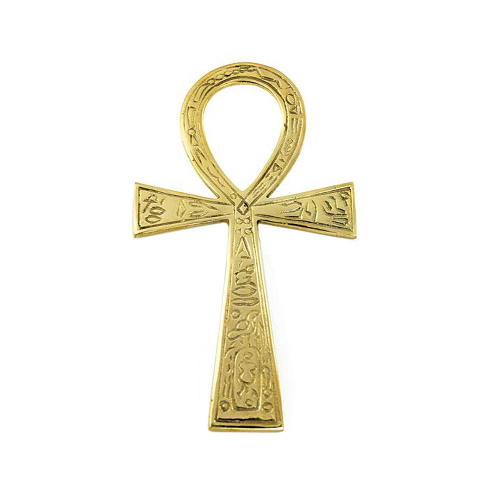 Brass Ankh 4" | Altar supplies | Wiccan Center