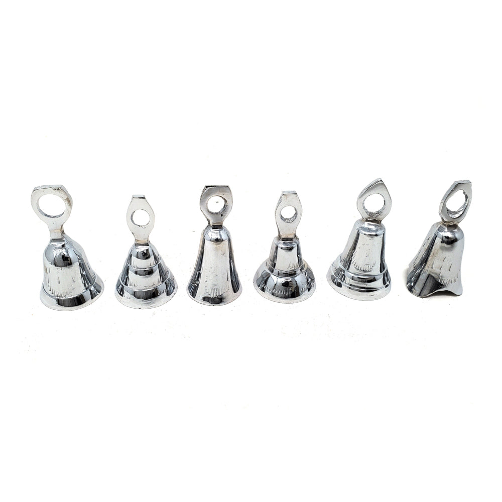 Chrome Plated Brass Bell 1.5" | Altar Bell | Wiccan Center