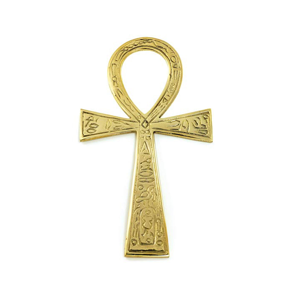 Brass Ankh 6.5" | Altar supplies | Wiccan Center