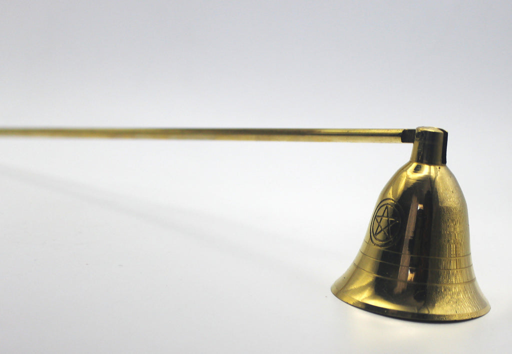 Brass Candle Snuffer – Ritual Flame Tool for Intentional Candle Work | | Wiccan Center