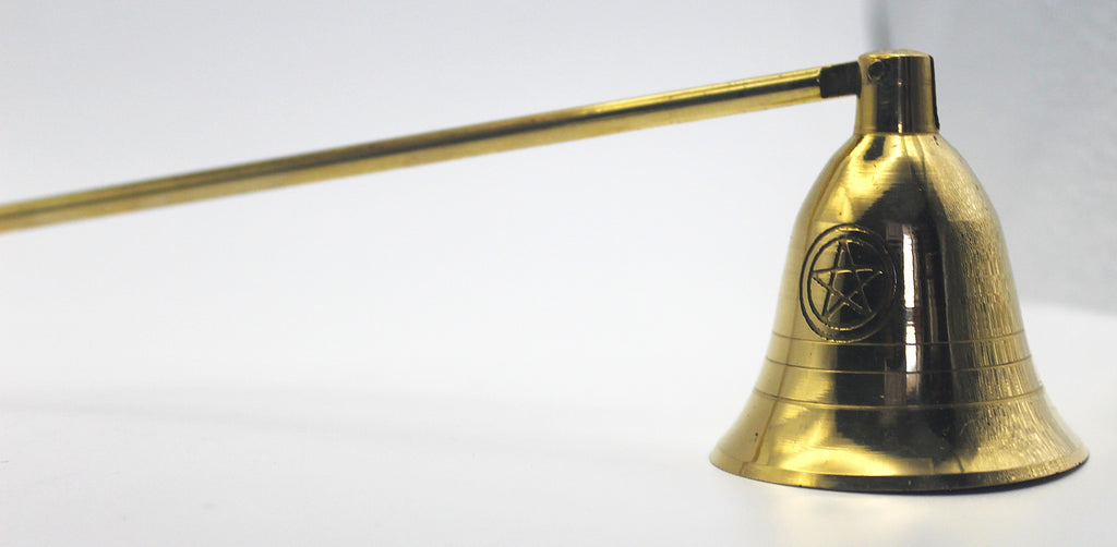 Brass Candle Snuffer – Ritual Flame Tool for Intentional Candle Work | | Wiccan Center