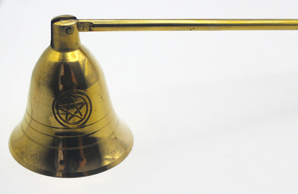 Brass Candle Snuffer – Ritual Flame Tool for Intentional Candle Work | | Wiccan Center